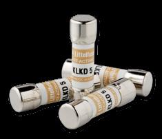 KLKd Series 0x FUSES 0 VAC 0 VDC /0- A Fast Acting Description The KLKD fuse series is fast-acting with a high DC voltage rating.