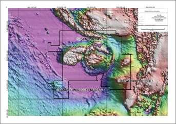 Within the tenement area Mantle has identified a number of high quality targets to test, and the area is considered well within the advanced exploration category (Figure 7).
