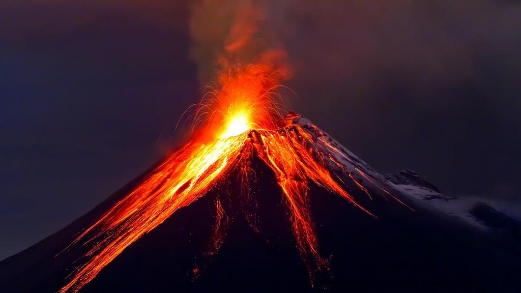 Natural Disasters Information: Volcano Volcanic eruptions are blasts of fiery lava and rock from deep below the Earth s surface.