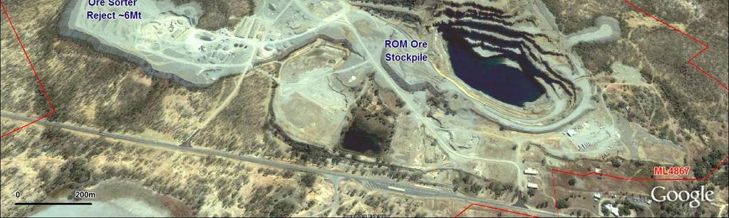 Mt Carbine was the first mine in Australia to use ore sorters more than 30 years ago, the application of which was credited with the profitable operation of the mine until the collapse of the