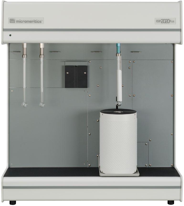 ASAP 2020 PLUS PHYSISORPTION Research grade results in a customer-configurable instrument to meet a wide variety of applications for mesopore, micropore, and low surface area applications.