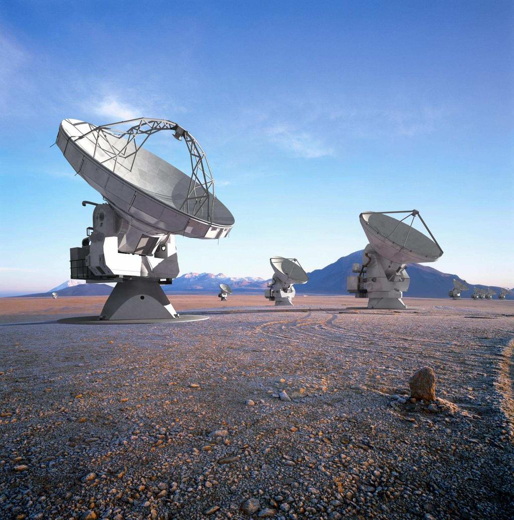 Detection prospects: ALMA Atacama Large Millimeter/ submillimeter Array An array of seventy
