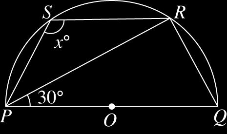 12 3. b) Rajah 3(b) menunjukkan sebuah semibulatan berpusat O.