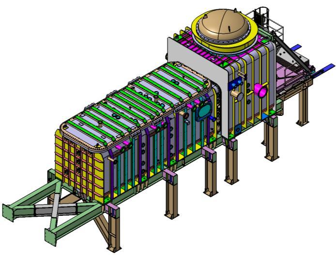 4.33: The MITICA Vacuum Vessel been finalised in 2014 and the preparation of the set of drawings for the completion of the procurement technical specification is expected during January 2015. In Fig.