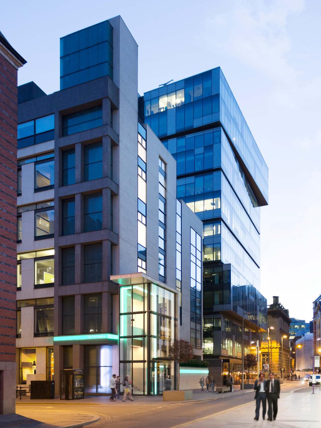 THE EXCHANGE WHAT S ON OFFER The Exchange has been recently refurbished to a high standard, offering flexible open plan office suites from single to multiple floors.