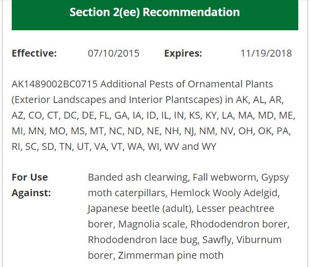 Japanese beetle adults The original federal