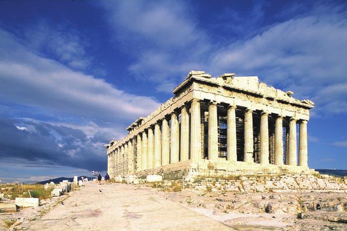 chpter 0 The Prthenon ws built in Athens over 400 yers go. The ncient Greeks developed nd used remrkbly sophisticted mthemtics.