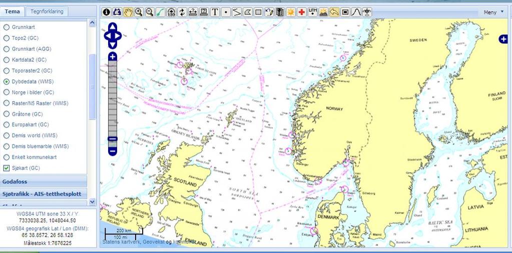 Hydrographic data and