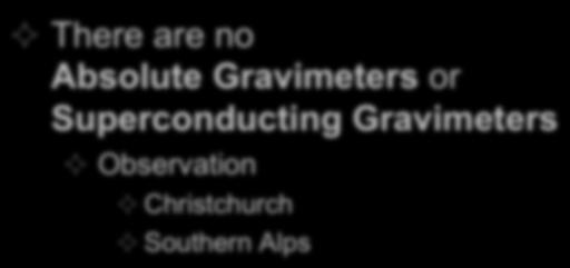 Gravity measurement in NZ!