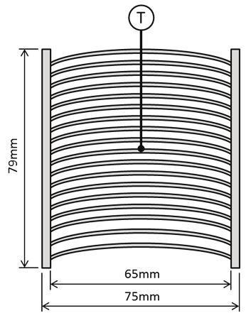 plates [1] and in the duct with arbitrary shape [2]. Aihara et al. investigated numerically the laminar natural convection characteristics in the vertical channel [3].