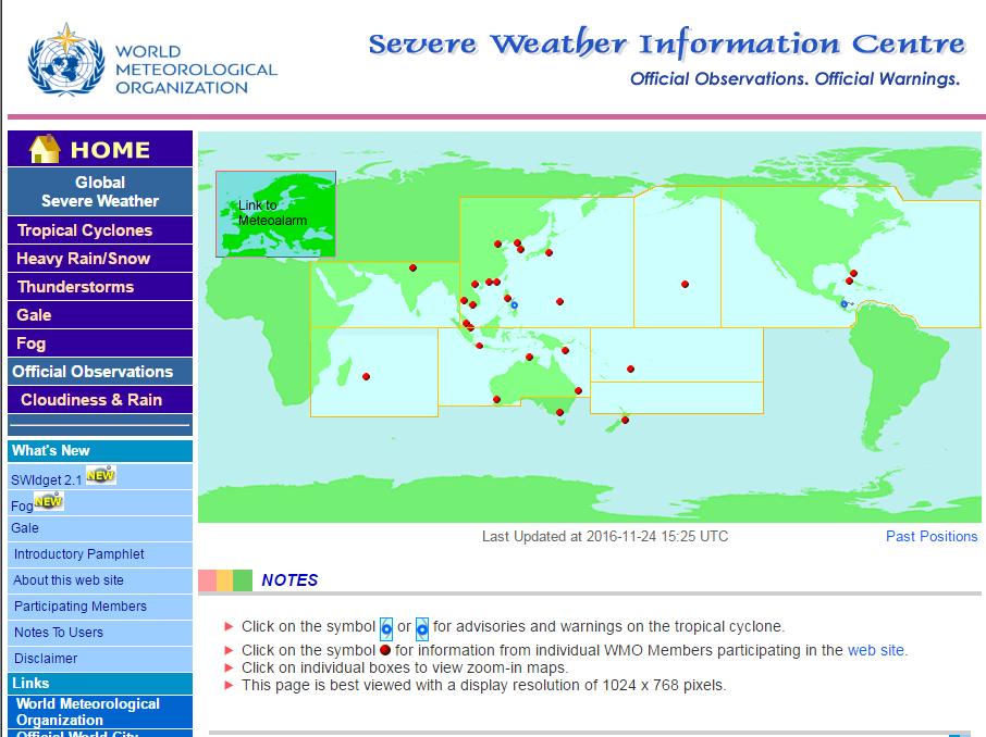 Severe Weather Information Centre (SWIC) Centralised platform