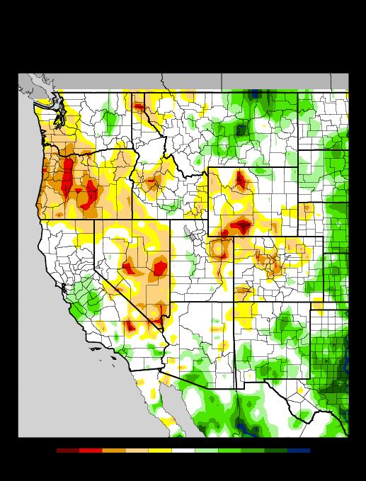 The top right image shows 7-day averaged discharge over time at three key sites around the UCRB: The Colorado