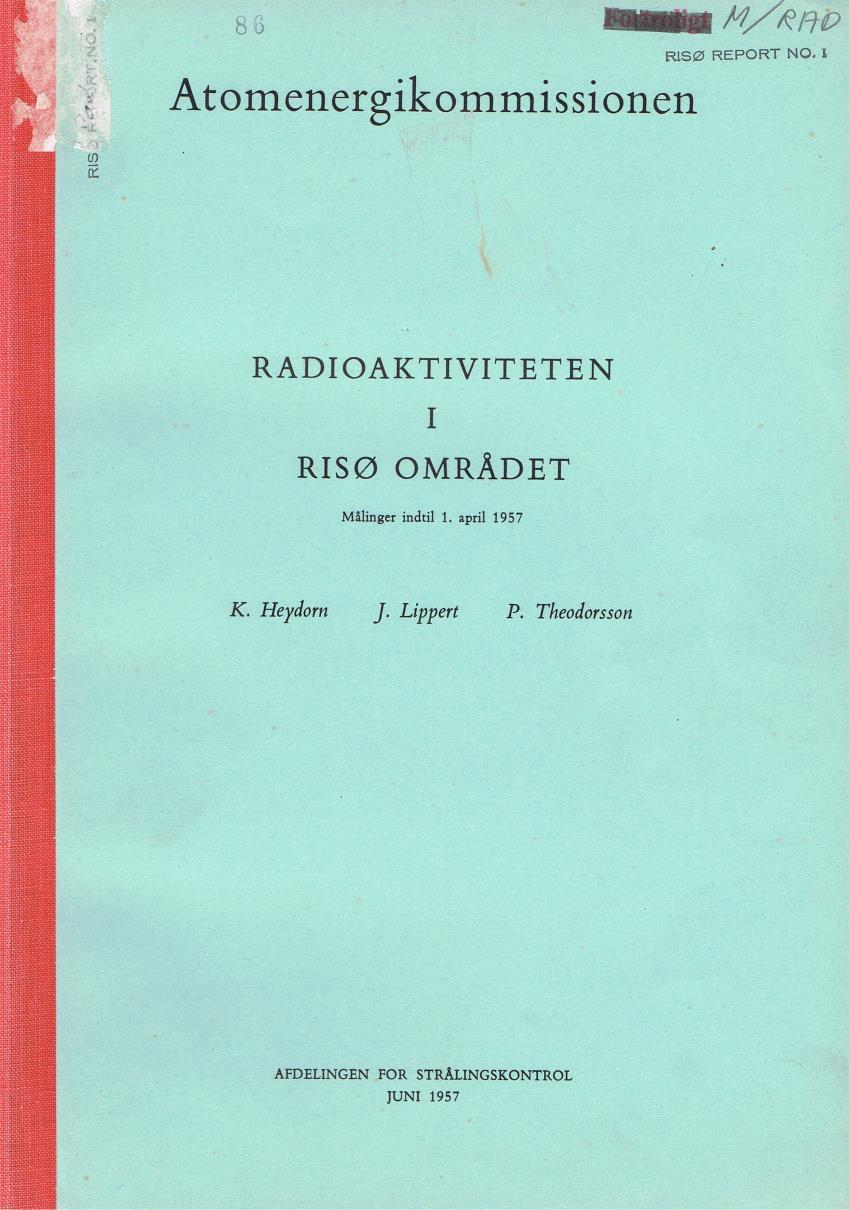 Investigations of man-made radioactivity in the Danish