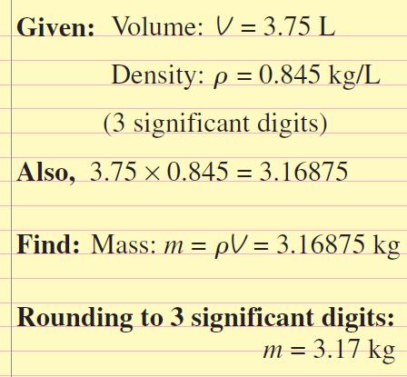 A Remark on Significant Digits In engineering calculations, the information given is not