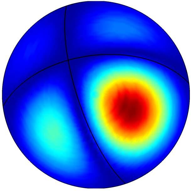 focal sphere Focal sphere for direct wave Radiation pattern analysis 2 focal