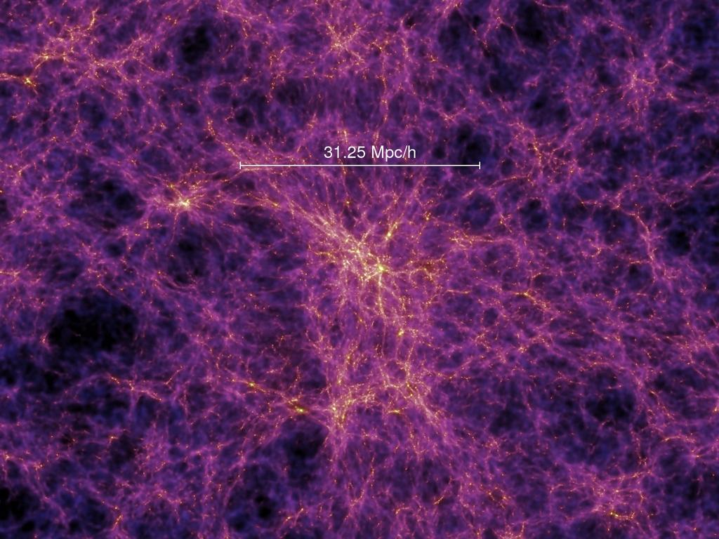 Introduction: Motivations II Figure: Picture of the galaxy distribution from the Max Plank Institut für