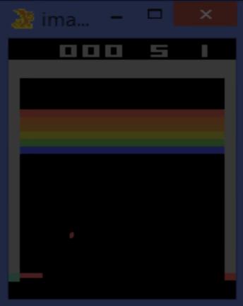 IV. Deep Q-Learning application: Breakout (Atari) Goal: play breakout, i.e. destroy all the bricks.