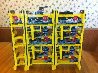 Lego Version of the Difference Engine Built by Andrew Carol http://acarol.