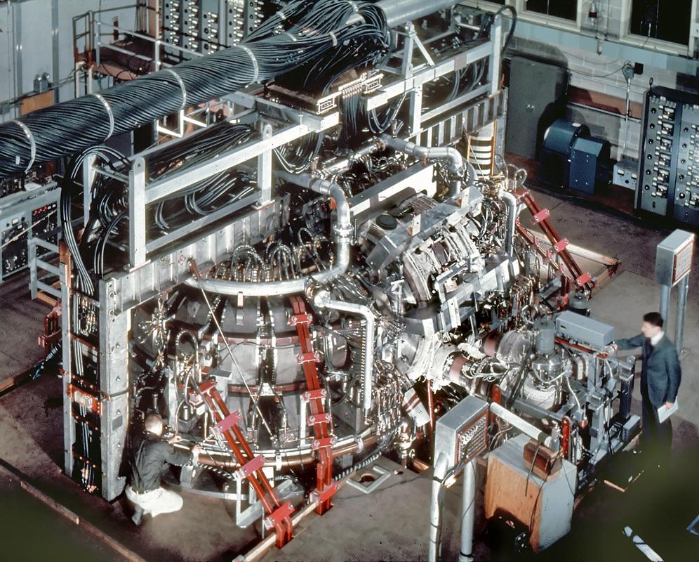 Atoms for Peace: Model- C Stellarator, 1961-1969 Historic Milestone #2: constructed in 4 years for $32M by Allis Chalmers, RCA with Wes8nghouse personnel.