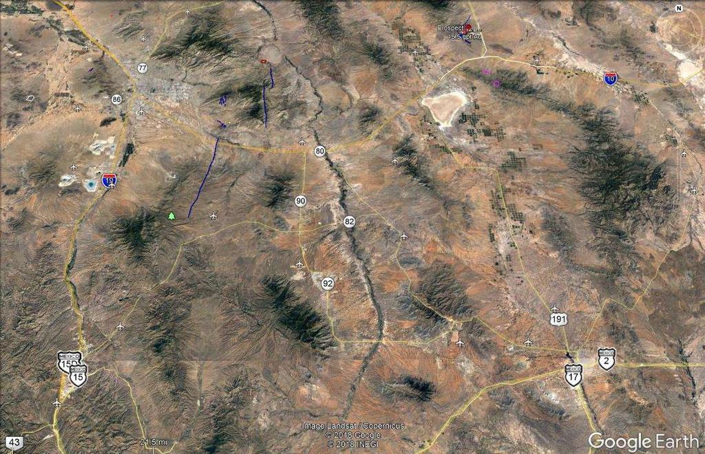 Sycamore Canyon Project Location Eastern Arizona