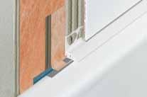 C O N N E C T I O N J O I N T S Schlüter -DILEX-AS is a joining profile for creating flexible joints to fixtures such as shower trays, baths, door and window frames. For tile thicknesses 6-12 mm.