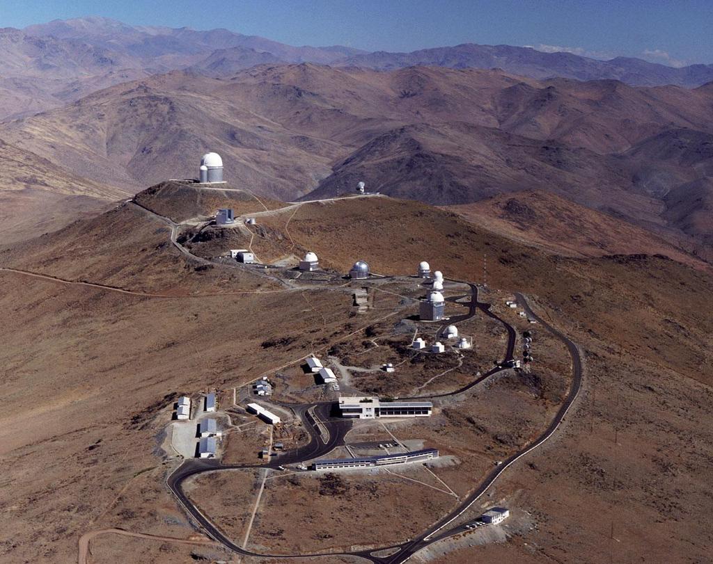 La Silla Since 1969: Two 4-meter class telescopes, pioneering when they started operations and still in very high demand Observing platform for other facilities (not belonging to ESO), including