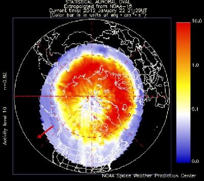 Effects in the Arctic Ionosphere Density Impulsive energetic particles are dumped into the upper atmosphere creating enhanced