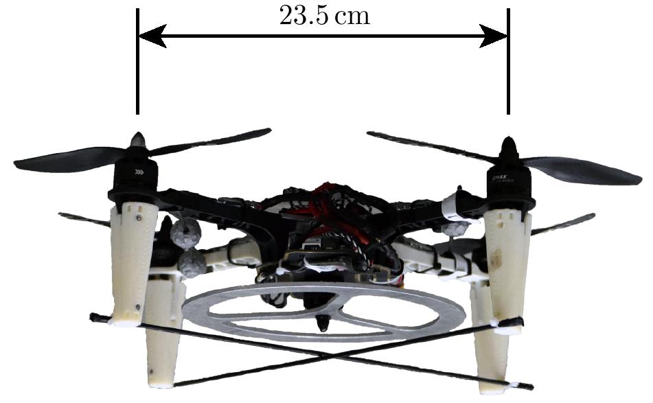 Improved Quadcopter Disturbance Rejection Using Added Angular Momentum Nathan Bucki and Mark W.