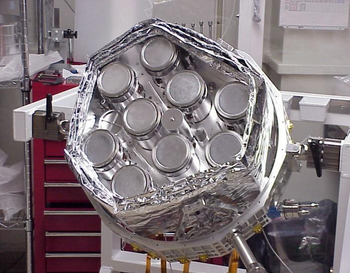 RHESSI (Ramaty High Energy Solar Spectroscopic Imager) - launched: February 2002-9 large germanium detectors - observations in the 3 kev 20 Mev energy range -energy resolution 1 kev - 5keV - temporal