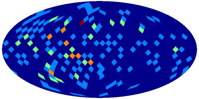 The likelihood value is estimated using a binned map of the overall sky with Poissonian statistics, as shown in Billard et al. [16].