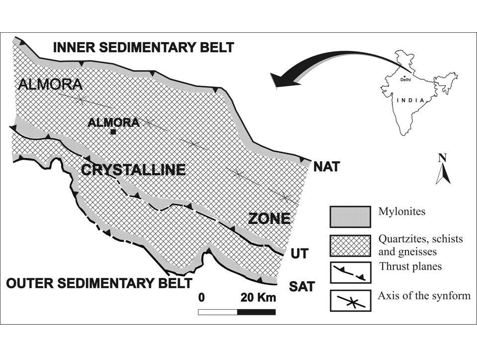 Small-Scale Deformational Structures as Significant Shear-Sense Indicators: An Example from Almora Crystalline Zone, Kumaun Lesser Himalaya: K. K. Agarwal and R. Bali Fig.