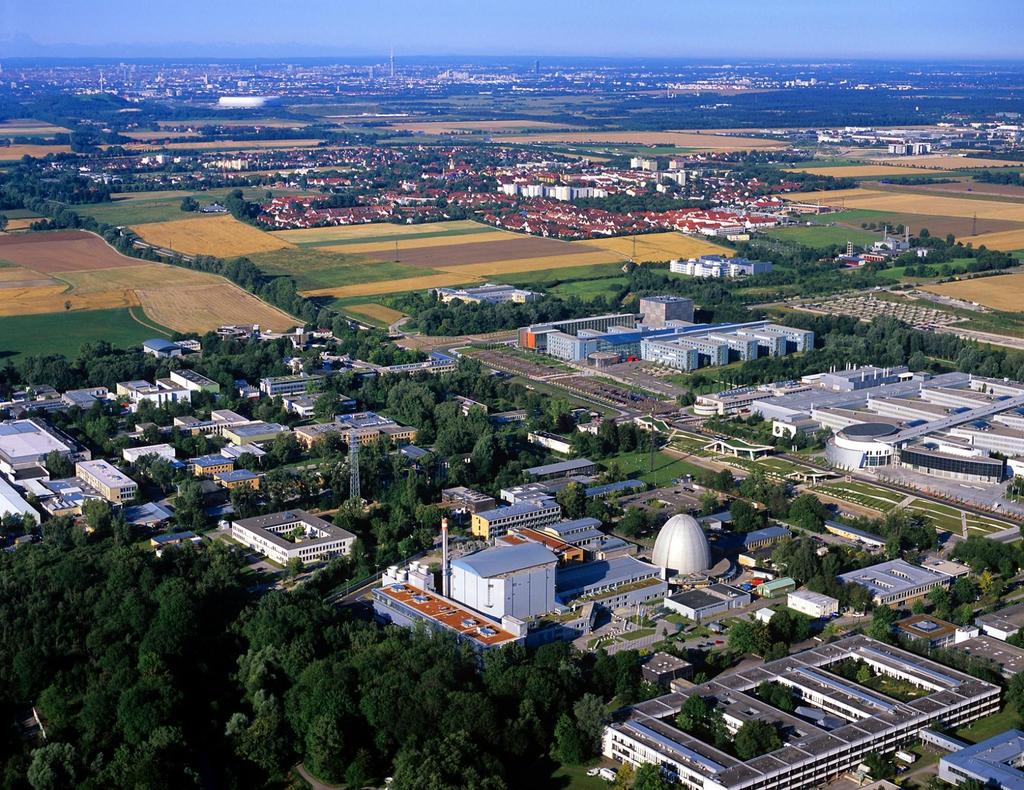 Campus of the TUM in Garching near Munich FRM II Radiochemistry