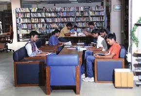 In addition, being a member of National Knowledge Resource Consortium (NKRC), library gets access to a wide range of online journals.