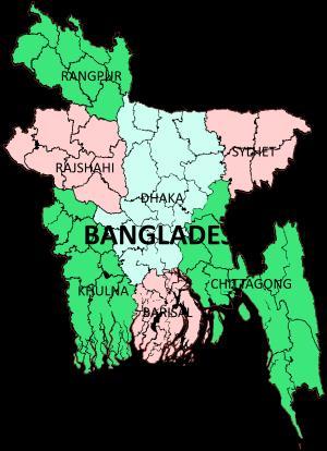 Map of Bangladesh Map of