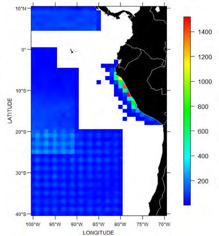 Spatial distribution modeling: methods Shape restricted generalize additive models Occurrence data: Presence records in the Peruvian coast between 1985 and 2008.