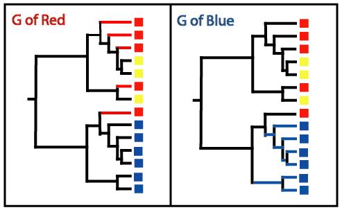 Gain in PD (G) Which communities contain the most unseen diversity? Branches leading only to sequences in a sample. Faith, D.P. (1992) Conservation evaluation and phylogenetic diversity.