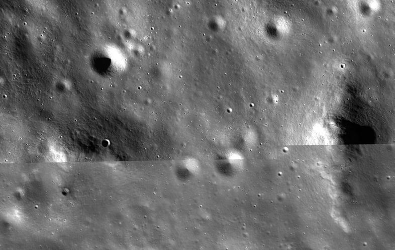 some seemingly fresh craters, but not all fresh craters Blocky areas have
