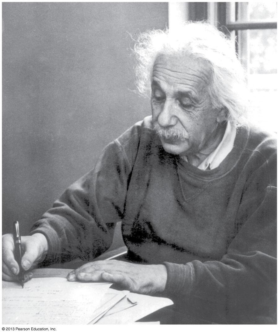 Einstein s Theories of Relativity Albert Einstein (1879 1955) was one of the most influential thinkers in history.