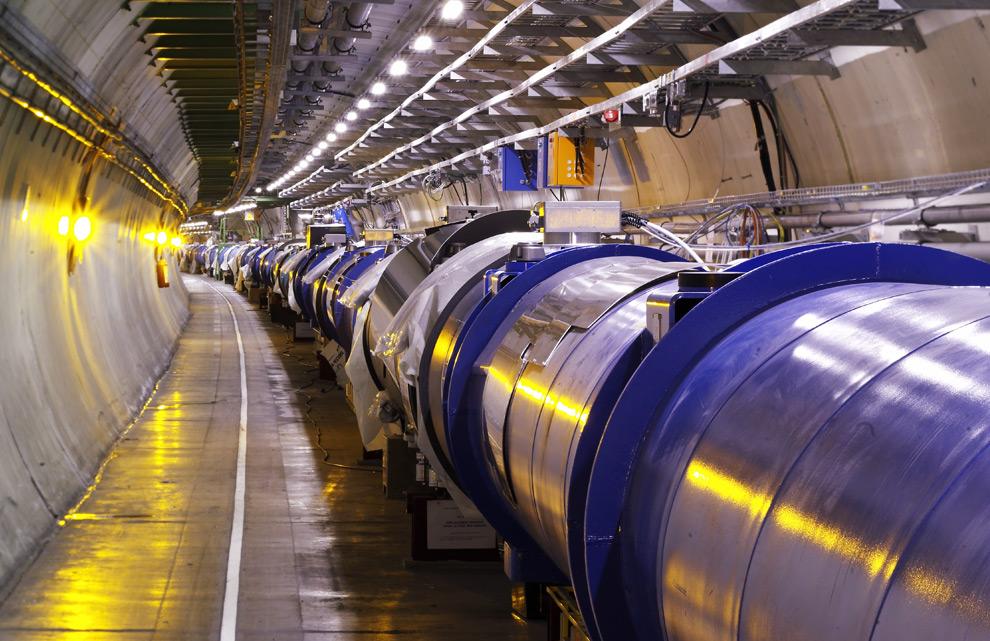 LHC Large Hadron Collider Pb 82+ -Pb 82+