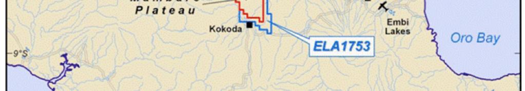 Recent exploration activity has been undertaken from an exploration camp situated about 8 km north