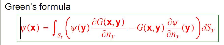 Helmholtz equation Discretize