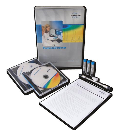 Included within the applications kit are the analytical and guard columns, a test mix, accurate mass pesticide database and all the necessary chromatographic and mass spectrometric parameters that