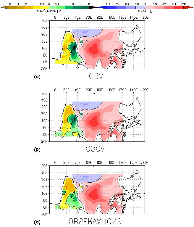 Association between Indian Ocean SSTa and anomalous rainfall over eastern Africa
