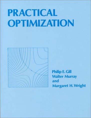 Books to read Practical Optimization Philip E.