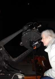 Viewing was awkward given the northerly declination of the object when viewing with the fork-mounted equatorial scope.