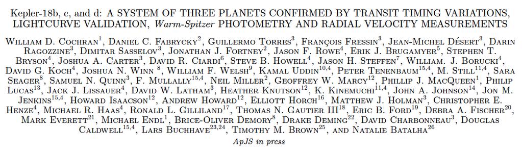 Transit timing: Kepler-18
