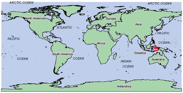 Magellan crosses the Atlantic Ocean 2. Look on your map for a small red area in the Far East. Moluccas 3. Click the Continents layer name to highlight it. It becomes active.