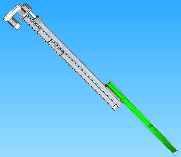 Structural design telescopic Z axis (Z1,Z2) Z2 Z1 Probe holding arm Two ball screw linear