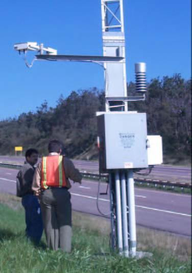 NOAA/DOT: Partnering to improve safety, mobility and efficiency of surface transportation Sensors report dew point,