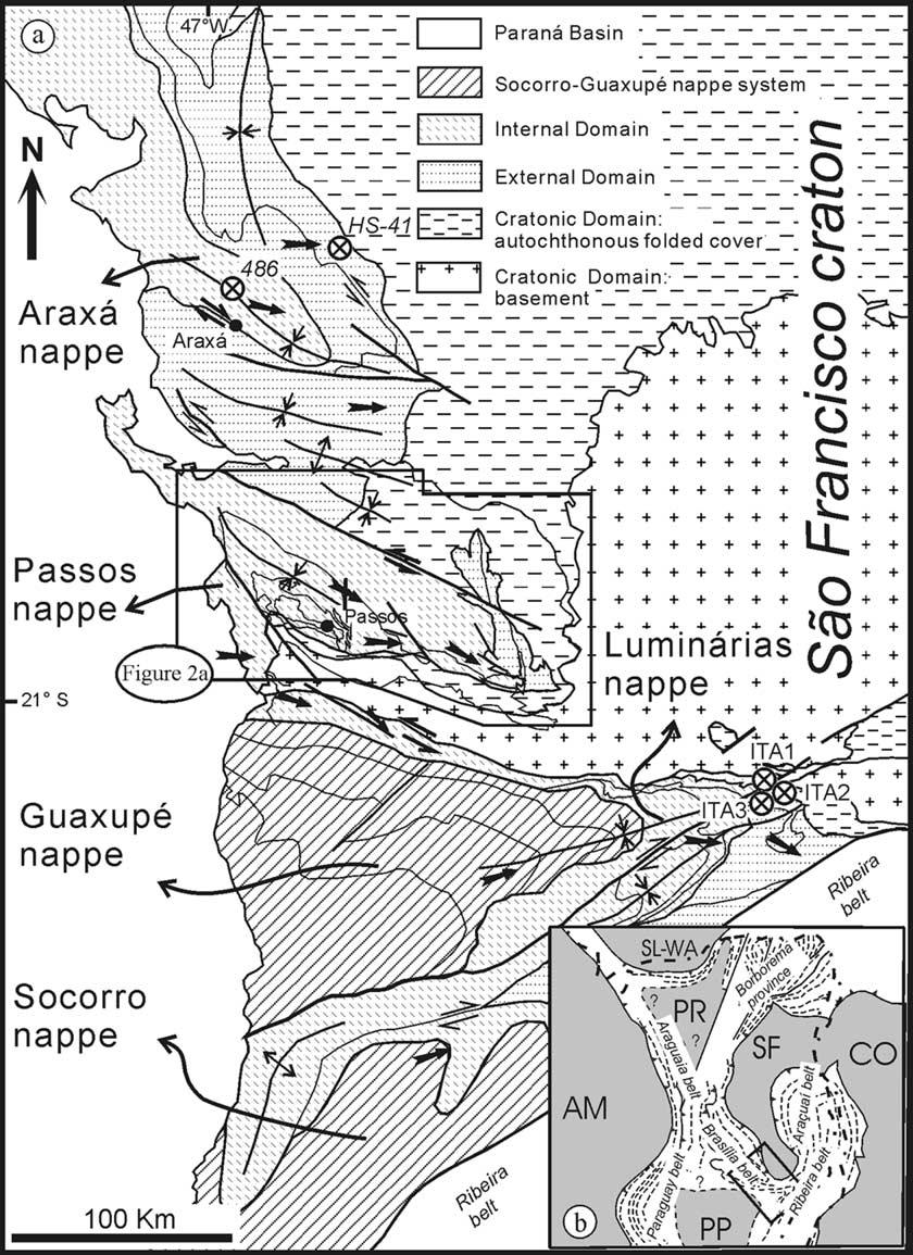 C.M. Valeriano et al. / Precambrian Research 130 (2004) 27 55 29 Fig. 1. Simplified tectonic map of the southern Brasília belt (adapted from Valeriano et al., 2000).